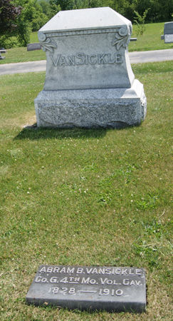 VAN SICKLE, ABRAM BORCE, FAMILY PLOT OF - Taylor County, Iowa | ABRAM BORCE, FAMILY PLOT OF VAN SICKLE 