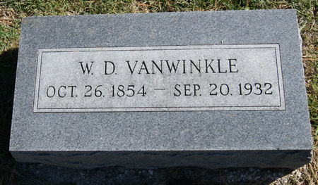 VAN WINKLE, WILLIAM DEFOREST - Taylor County, Iowa | WILLIAM DEFOREST VAN WINKLE 