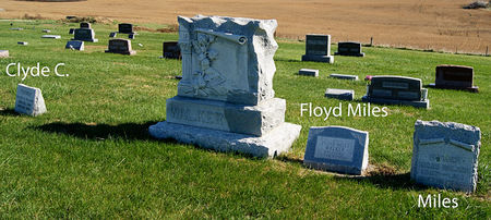 WALKER, CLYDE CARLSON, FAMILY PLOT OF - Taylor County, Iowa | CLYDE CARLSON, FAMILY PLOT OF WALKER 