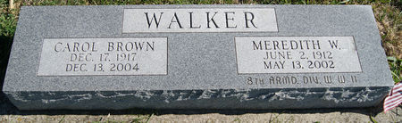 BROWN WALKER, CAROL ERDINE - Taylor County, Iowa | CAROL ERDINE BROWN WALKER 