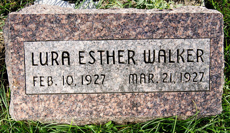 WALKER, LURA ESTHER - Taylor County, Iowa | LURA ESTHER WALKER 