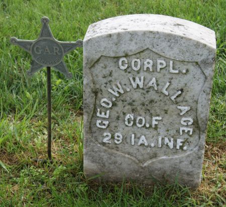 WALLACE, GEORGE WASHINGTON - Taylor County, Iowa | GEORGE WASHINGTON WALLACE 