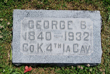 WARREN, GEORGE B. - Taylor County, Iowa | GEORGE B. WARREN 