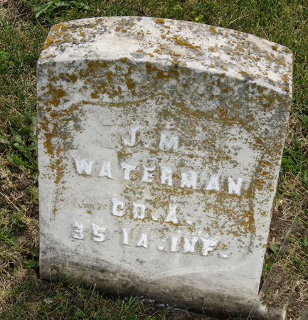 WATERMAN, JOSEPH MANLEY - Taylor County, Iowa | JOSEPH MANLEY WATERMAN 