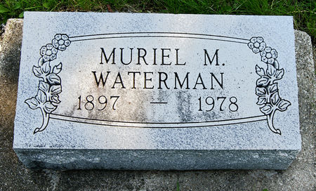 WATERMAN, MURIEL MARGARET - Taylor County, Iowa | MURIEL MARGARET WATERMAN 