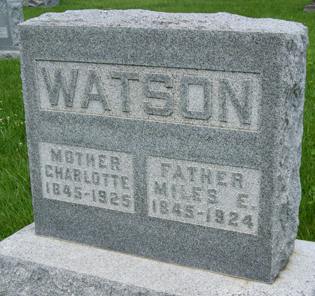 HEADLEY WATSON, CHARLOTTE - Taylor County, Iowa | CHARLOTTE HEADLEY WATSON 