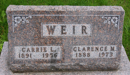 WEIR, CARRIE LEOTA - Taylor County, Iowa | CARRIE LEOTA WEIR 