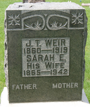 WEIR, JOHN THOMAS - Taylor County, Iowa | JOHN THOMAS WEIR 