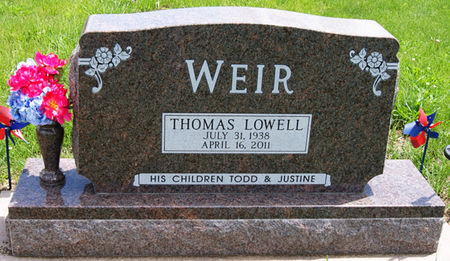 WEIR, THOMAS LOWELL - Taylor County, Iowa | THOMAS LOWELL WEIR 