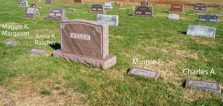 WELCH, CHARLES A., FAMILY PLOT - Taylor County, Iowa | CHARLES A., FAMILY PLOT WELCH 