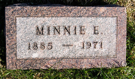 RASCHER WELCH, MINNIE EMILY - Taylor County, Iowa | MINNIE EMILY RASCHER WELCH 