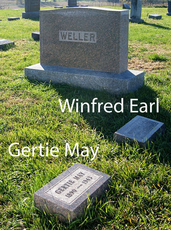 WELLER, WINFRED EARL, FAMILY PLOT OF - Taylor County, Iowa | WINFRED EARL, FAMILY PLOT OF WELLER 