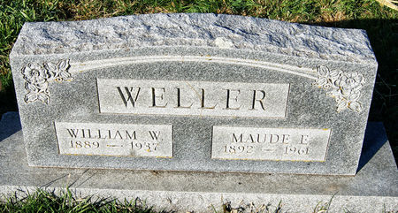 WELLER, MAUDE ELLEN - Taylor County, Iowa | MAUDE ELLEN WELLER 
