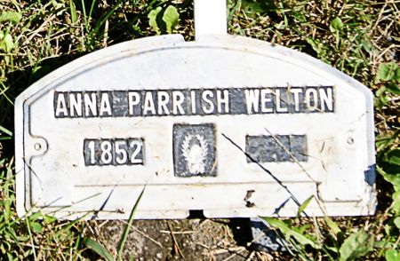 PARRISH WELTON, ANNA ELIZA - Taylor County, Iowa | ANNA ELIZA PARRISH WELTON 