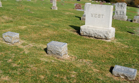 WEST, ALONZO T. , FAMILY PLOT OF - Taylor County, Iowa | ALONZO T. , FAMILY PLOT OF WEST 