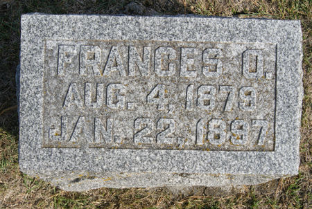 WEST, FRANCES O. - Taylor County, Iowa | FRANCES O. WEST 