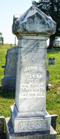 WEST, JOHN C. - Taylor County, Iowa | JOHN C. WEST 