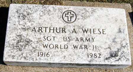 WIESE, ARTHUR AMOS - Taylor County, Iowa | ARTHUR AMOS WIESE 