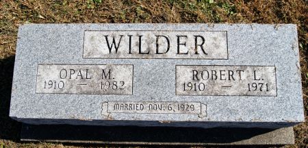 FOSTER WILDER, OPAL M. - Taylor County, Iowa | OPAL M. FOSTER WILDER 