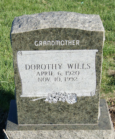WILLS, DOROTHY DARLENE - Taylor County, Iowa | DOROTHY DARLENE WILLS 