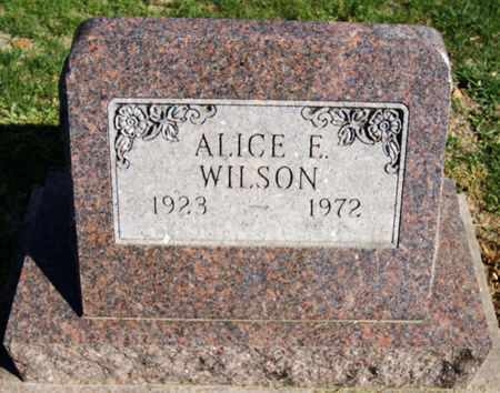 WILSON, ALICE ETHEL - Taylor County, Iowa | ALICE ETHEL WILSON 