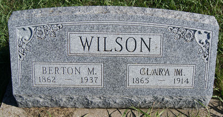 WILSON, CLARA MAY - Taylor County, Iowa | CLARA MAY WILSON 