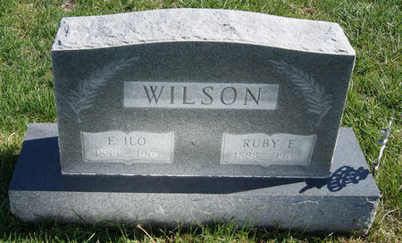 KNOLES WILSON, RUBY ESTELLA - Taylor County, Iowa | RUBY ESTELLA KNOLES WILSON 