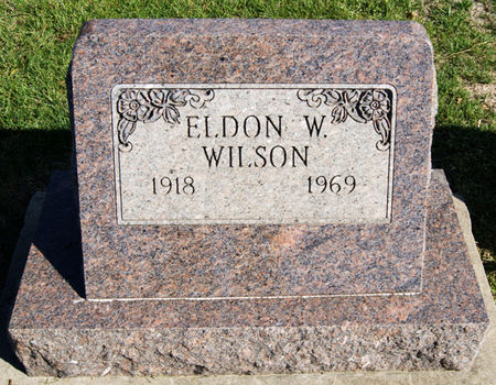WILSON, ELDON WOODROW - Taylor County, Iowa | ELDON WOODROW WILSON 