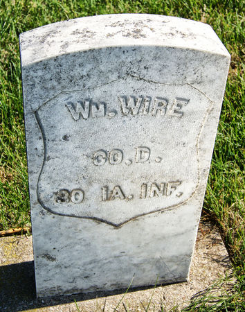WIRE, WILLIAM HENRY - Taylor County, Iowa | WILLIAM HENRY WIRE 