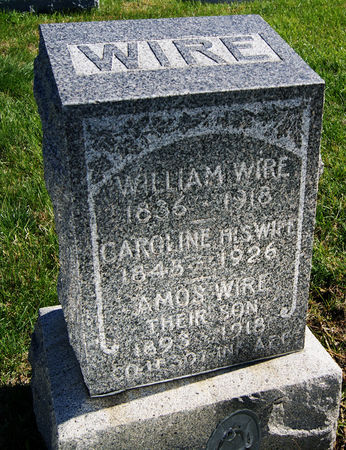 FINNEKOHL WIRE, CAROLINE JOSEPHINE - Taylor County, Iowa | CAROLINE JOSEPHINE FINNEKOHL WIRE 