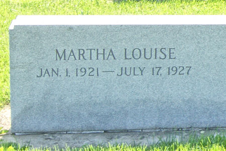WISDOM, MARTHA LOUISE - Taylor County, Iowa | MARTHA LOUISE WISDOM 