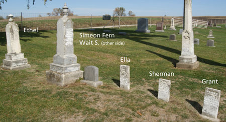 WRIGHT, SIMEON R., CHILDREN OF - Taylor County, Iowa | SIMEON R., CHILDREN OF WRIGHT 