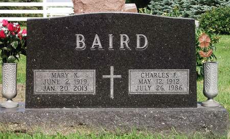 HANNAN BAIRD, MARY K - Union County, Iowa | MARY K HANNAN BAIRD 