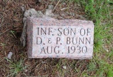 BUNN, INFANT SON - Union County, Iowa | INFANT SON BUNN 