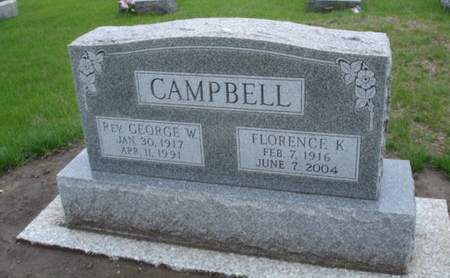 KEEFER CAMPBELL, FLORENCE - Union County, Iowa | FLORENCE KEEFER CAMPBELL 