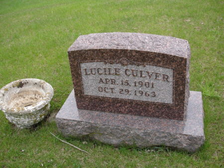 CULVER, LUCILE - Union County, Iowa | LUCILE CULVER 