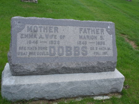 DOBBS, MARION BAXTER - Union County, Iowa | MARION BAXTER DOBBS 