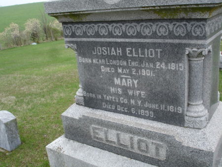 ELLIOT, JOSIAH - Union County, Iowa | JOSIAH ELLIOT 