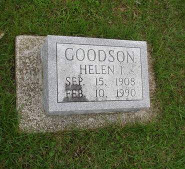 GOODSON, HELEN I. - Union County, Iowa | HELEN I. GOODSON 