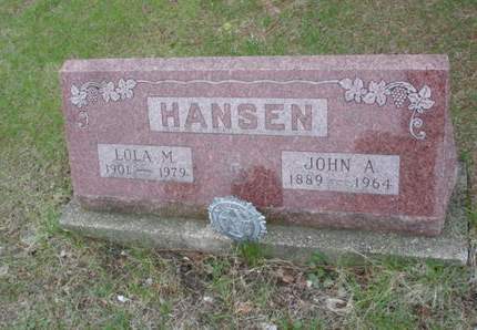 HANSEN, LOLA M. - Union County, Iowa | LOLA M. HANSEN 