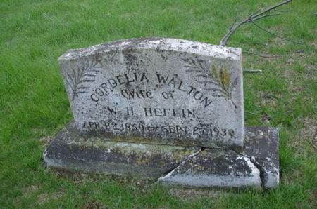 HEFLIN, CORDELIA - Union County, Iowa | CORDELIA HEFLIN 