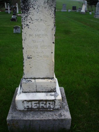 HERR, CAROLINE A. - Union County, Iowa | CAROLINE A. HERR 
