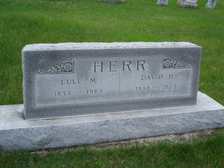 WAGNER HERR, LULU M. - Union County, Iowa | LULU M. WAGNER HERR 