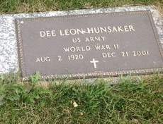 HUNSAKER, DEE LEON - Union County, Iowa | DEE LEON HUNSAKER 