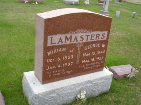 MADDEN LAMASTERS, MIRIAM J. - Union County, Iowa | MIRIAM J. MADDEN LAMASTERS 