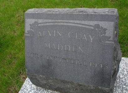MADDEN, ALVIN CLAY - Union County, Iowa | ALVIN CLAY MADDEN 