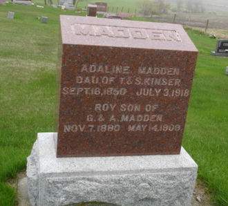 MADDEN, ADALINE - Union County, Iowa | ADALINE MADDEN 