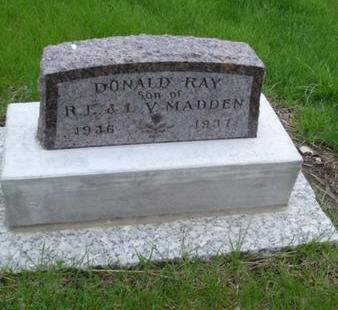 MADDEN, DONALD RAY - Union County, Iowa | DONALD RAY MADDEN 