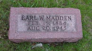 MADDEN, EARL W. - Union County, Iowa | EARL W. MADDEN 