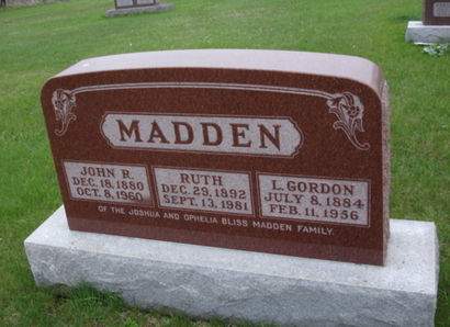 MADDEN, RUTH - Union County, Iowa | RUTH MADDEN 